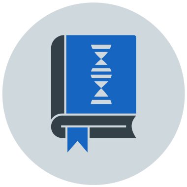 Kitap. Web simgesi basit illüstrasyon