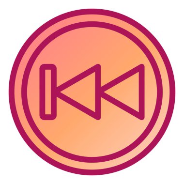 müzik çalar ikon vektör illüstrasyonu