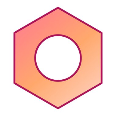 Basit bir simgenin vektör illüstrasyonu