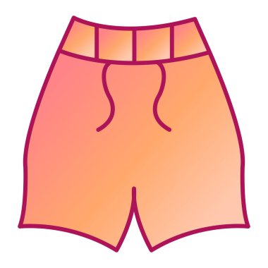 İç çamaşırı. Web simgesi basit illüstrasyon