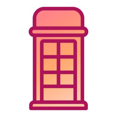 kule ikon vektör illüstrasyonu