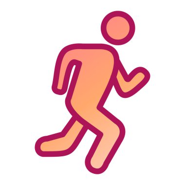 çalışan adam simgesi vektör illüstrasyon tasarımı