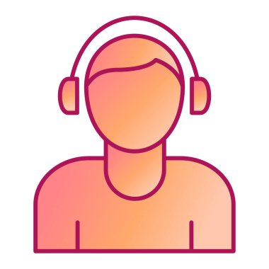 Müşteri desteği. Web simgesi