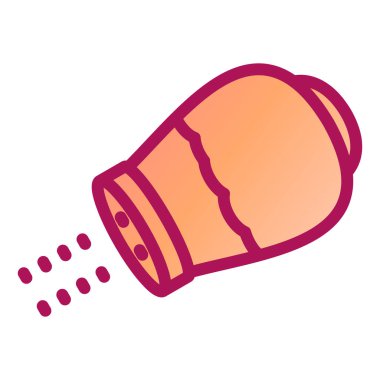 Yiyecek ve içecek sembolünün vektör çizimi. Ağ için protein ve ilaç tabelaları.