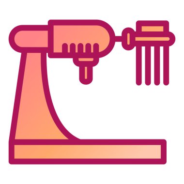 Modern otomatik simgenin vektör illüstrasyonu