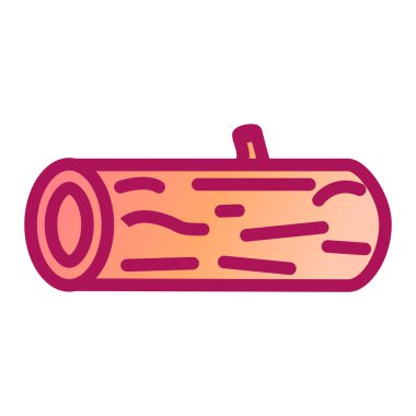 Tahta ikon vektörü. İnce çizgi işareti. izole edilmiş sınır sembolü çizimi