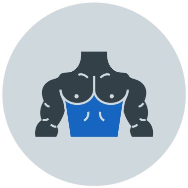 Vücut simge vektör çizim