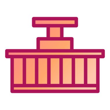 Web ve mobil için trenin vektör simgesi düzenlenebilir çizgi simgeleri