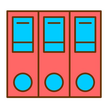ofis dizinleri ikon vektör illüstrasyon grafik tasarımı