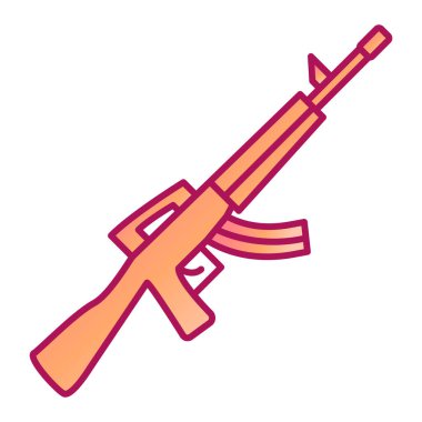 silah simge vektör çizim