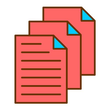 dosya belgesi. Basit resimleme