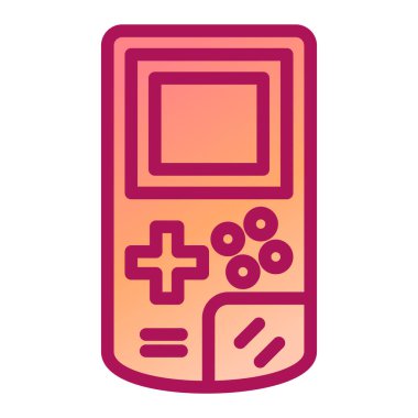 oyun konsolu vektör çizimi