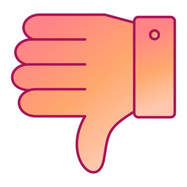 başparmak yukarı simgesi, vektör illüstrasyonu