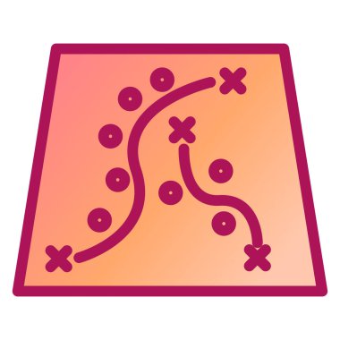 Güzel bir çiçek deseninin çizimi