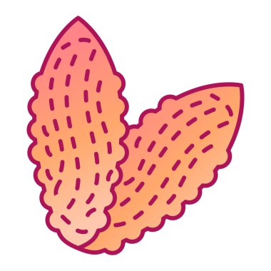 Lezzetli taze meyve ve sebze vektör çizimi