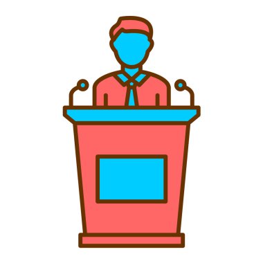 Komutanım. Web simgesi basit tasarım