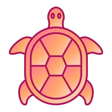 Kaplumbağa simge vektör çizim