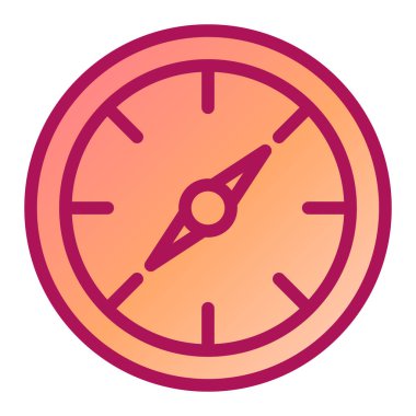 Pusula simgesi vektör resimlemesi