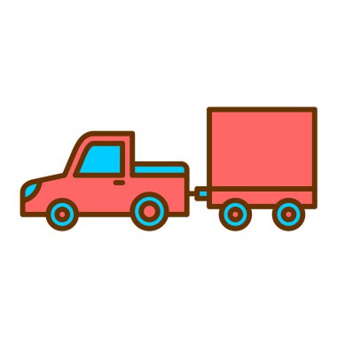 kamyon simgesi çizimi