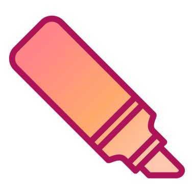 İşaretleyici. Web simgesi basit tasarım