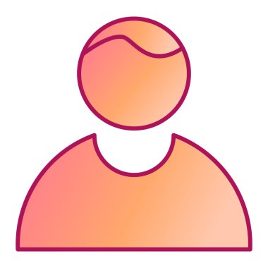 kadın simgesi, vektör illüstrasyonu