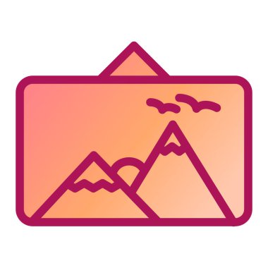 Görüntü. Web simgesi basit illüstrasyon