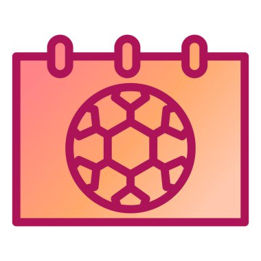 Futbol topu. Basit resimleme