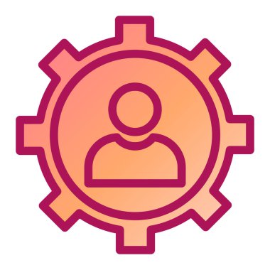 Ayarlama. Web simgesi basit illüstrasyon