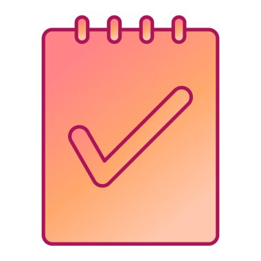 Kırmızı ve beyaz kare simgesinin vektör illüstrasyonu