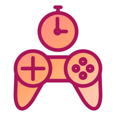 Oyun kolu. Web simgesi basit illüstrasyon