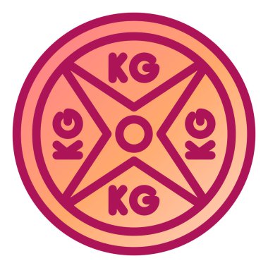 Ağırlık. Web simgesi basit illüstrasyon