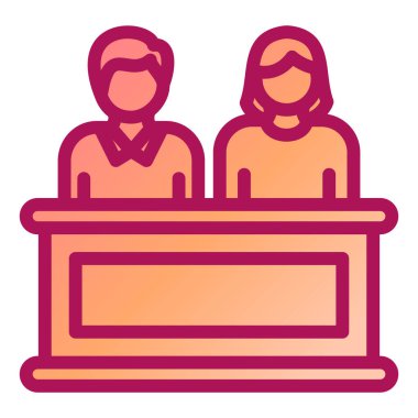 business, education, education, learning, management, office, table, glyph, line, simge