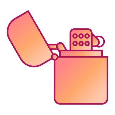 Daha hafif modern simge vektör illüstrasyonu 