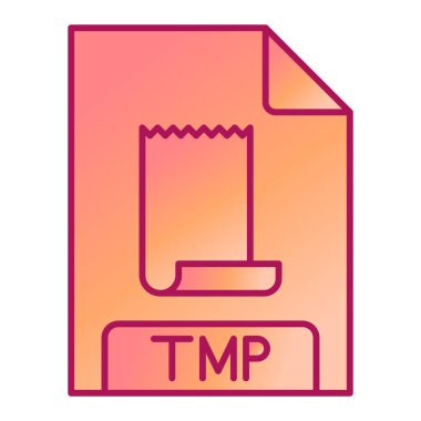 dosya türü modern simge vektör illüstrasyonu 