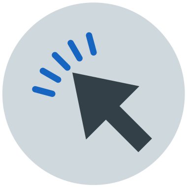 İmleç. Web simgesi basit illüstrasyon