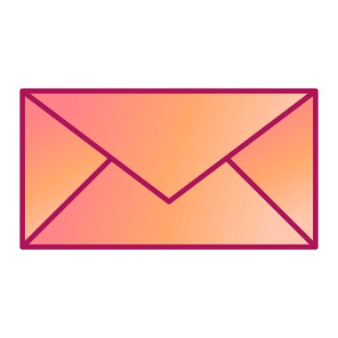 zarf e- posta simgesi vektör illüstrasyon grafik tasarımı