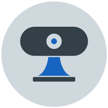 Web kamerası. Web simgesi basit tasarım