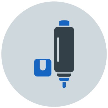 kalem modern simgesinin vektör illüstrasyonu