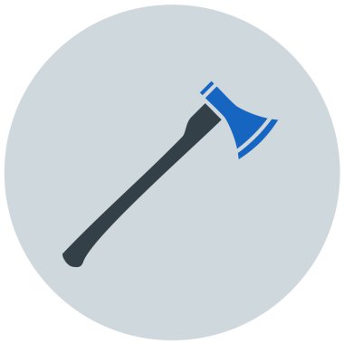 Axe modern simge vektör illüstrasyonu 