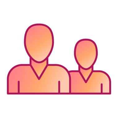 insanlar simge vektör illüstrasyonu