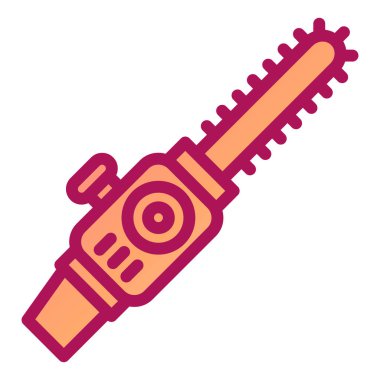 Modern simge vektör illüstrasyonunu gördüm 