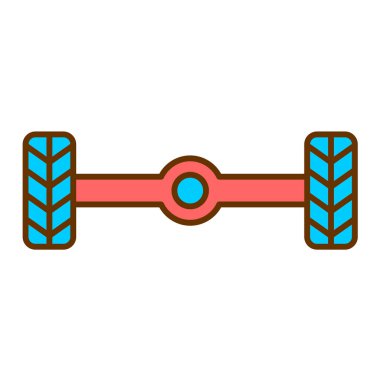 araç modern simge vektör illüstrasyonu