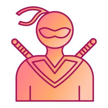 Askeri bıçak ikonu. vektör illüstrasyonu