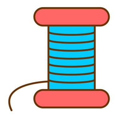 Dikiş konsepti modern ikon vektör çizimi 