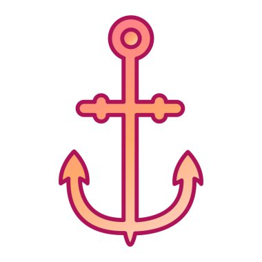 çapa simgesi vektör illüstrasyonu