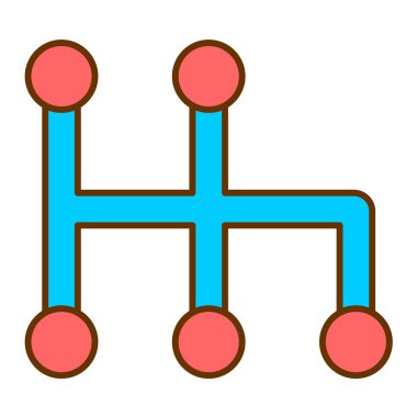 ağ paylaşım simgesi çizimi