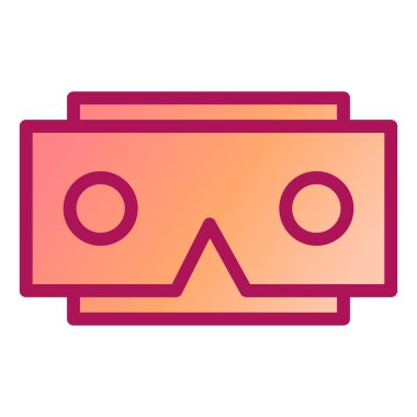 kaset simgesi vektör illüstrasyonu