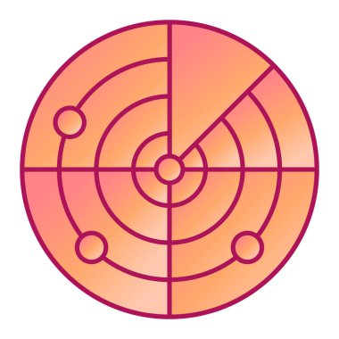 hedef simge vektör illüstrasyonu