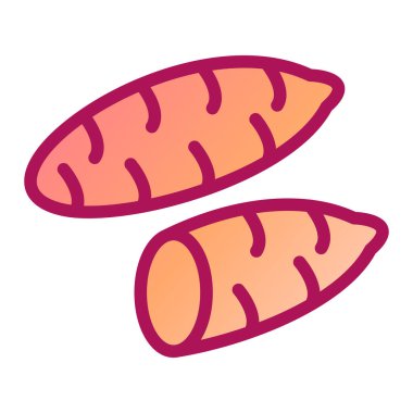 Lezzetli yemek vektörü çizimi