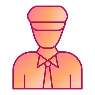 Crosguard modern ikon vektör çizimi